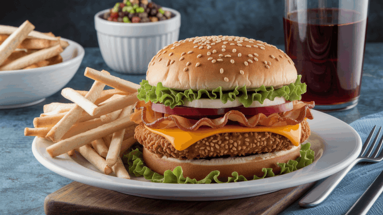 Burger King Bacon Swiss Royal Crispy Chicken – Copycat Recipe