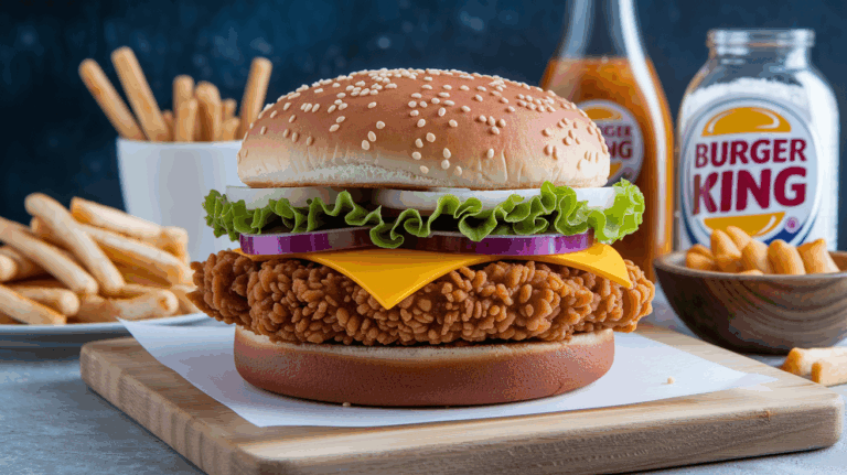 Burger King Spicy Royal Crispy Chicken – Copycat Recipe