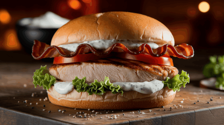 Applebee’s Bacon Ranch Chicken Sandwich – Copycat Recipe