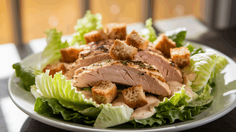 Applebee’s Grilled Chicken Caesar Salad – Copycat Recipe