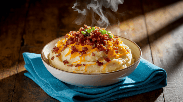Applebee’s Loaded Garlic Mashed Potatoes – Copycat Recipe