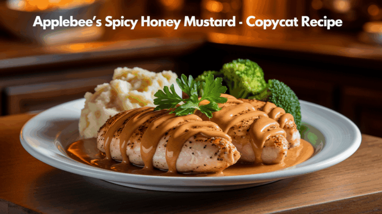 Applebee’s Spicy Honey Mustard – Copycat Recipe