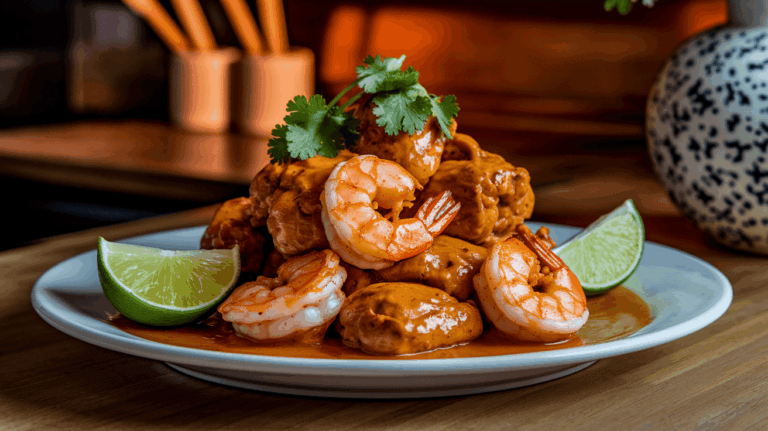 Cheesecake Factory Bang-Bang Chicken and Shrimp – Copycat Recipe