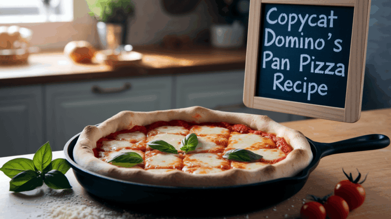 Domino’s Pan Pizza Crust – Copycat Recipe