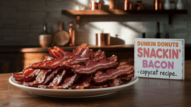 Dunkin Donuts Snackin’ Bacon – Copycat Recipe
