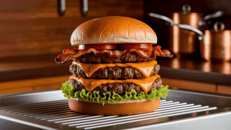 IHOP Mega Monster Cheeseburger – Copycat Recipe