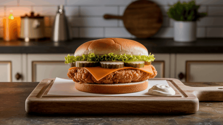 KFC Zinger Sandwich – Copycat Recipe