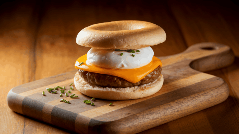 McDonald’s Sausage McMuffin with Egg – Copycat Recipe