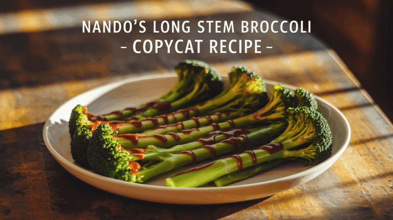 Nando’s Long Stem Broccoli – Copycat Recipe