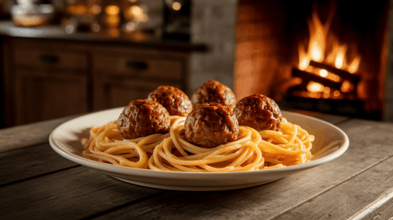 Olive Garden Spaghetti with Meatballs – Copycat Recipe