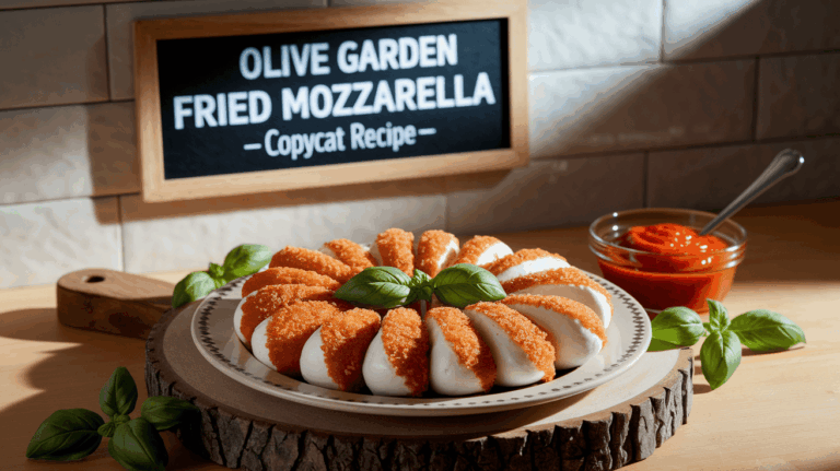 Olive Garden Fried Mozzarella – Copycat Recipe
