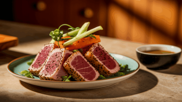 Outback Steakhouse Seared Peppered Ahi – Copycat Recipe