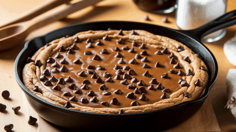 Outback Steakhouse Salted Caramel Cookie Skillet – Copycat Recipe