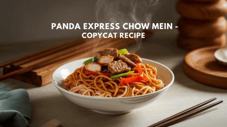 Panda Express Chow Mein – Copycat Recipe