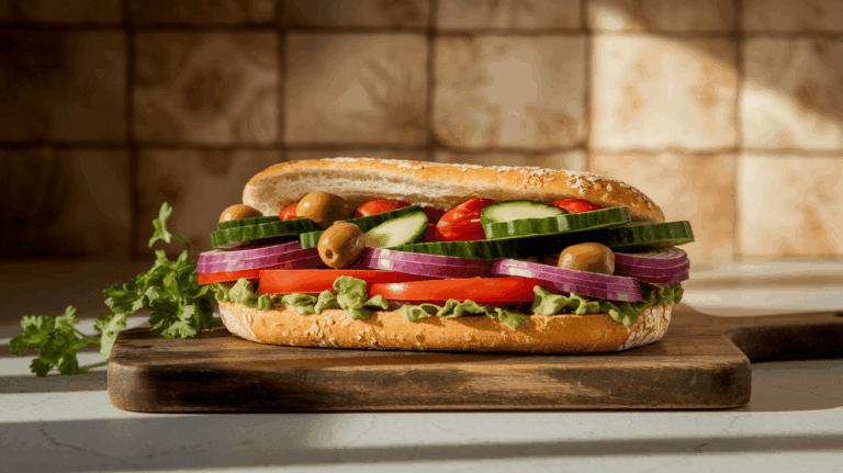 Panera Bread Mediterranean Veggie Sandwich – Copycat Recipe