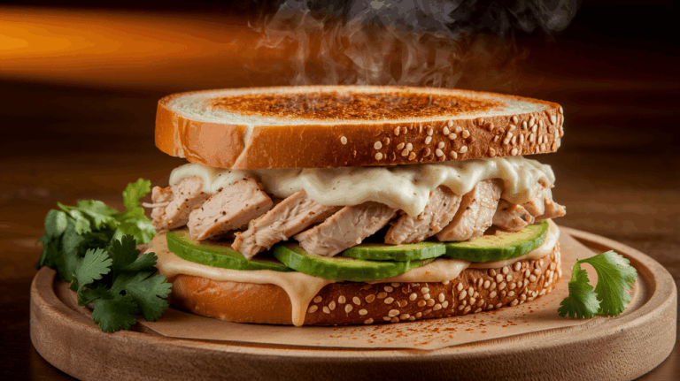 Panera Bread Chipotle Chicken Avocado Melt – Copycat Recipe