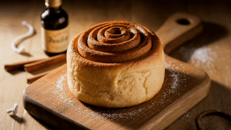 Panera Bread Vanilla Cinnamon Roll – Copycat Recipe
