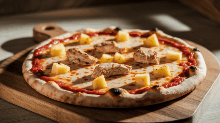 Papa John’s Hawaiian BBQ Chicken Pizza – Copycat Recipe