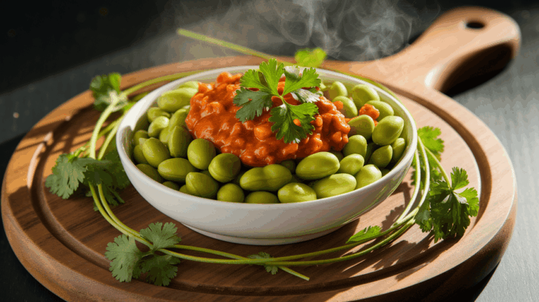 P.F. Chang’s Edamame with Chili Garlic Sauce – Copycat Recipe