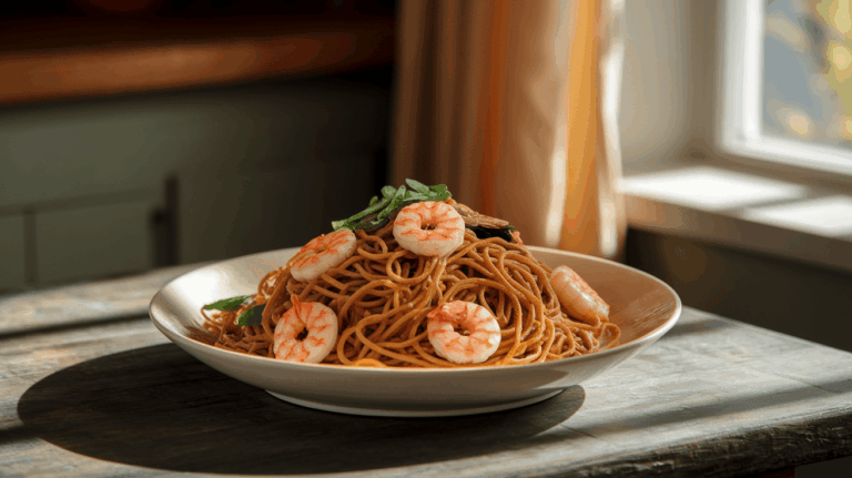 P.F. Chang’s Lo Mein Noodles with Shrimp – Copycat Recipe