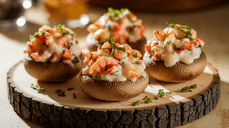 Red Lobster Seafood Stuffed Mushrooms – Copycat Recipe