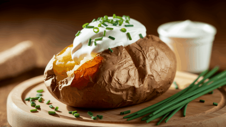 Wendy’s Sour Cream and Chive Baked Potato – Copycat Recipe