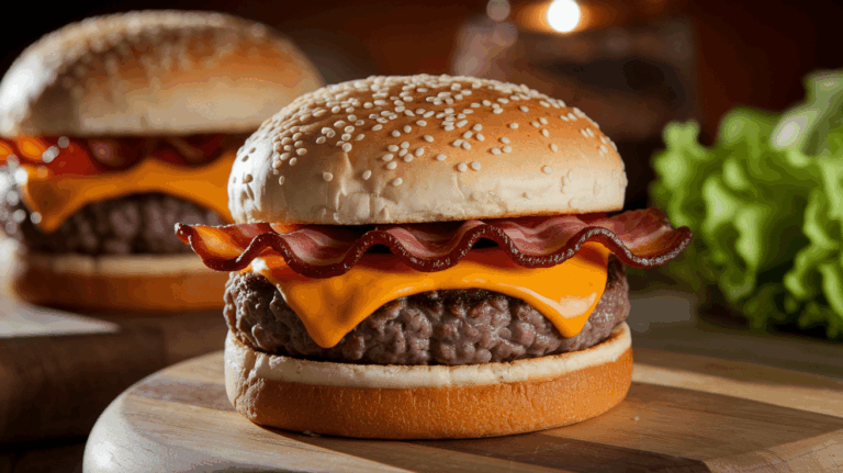 Texas Roadhouse Bacon Cheeseburger – Copycat Recipe