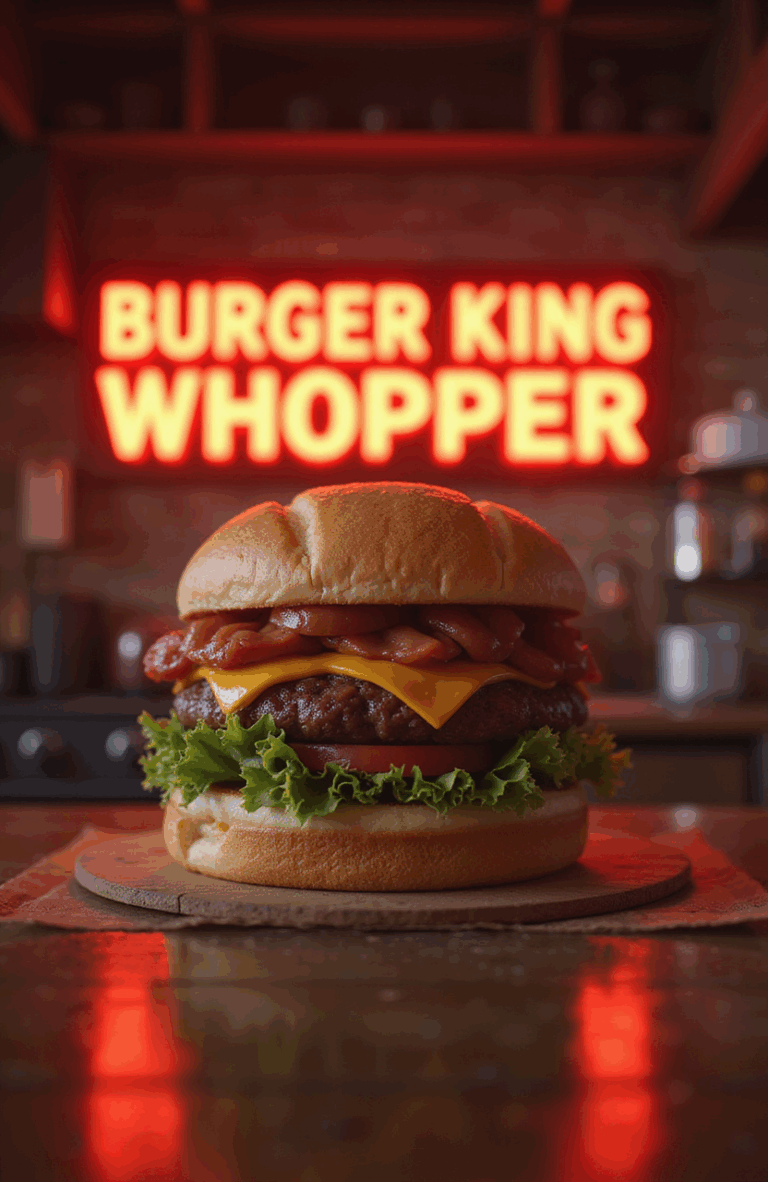 Burger King Whopper with Cheese – Copycat Recipe